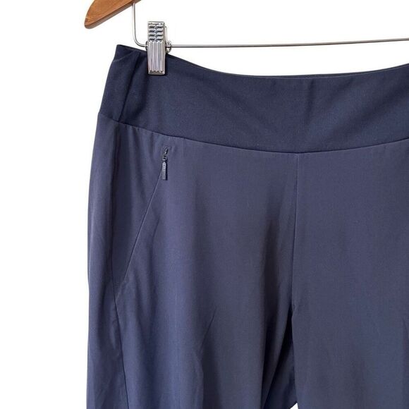 Athleta Soho Jogger Pant Navy Blue Athletic Athleisure Travel Women’s 8 Petite - Picture 9 of 10